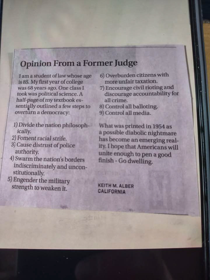 how to over turn a democracy in 1954  ~~  