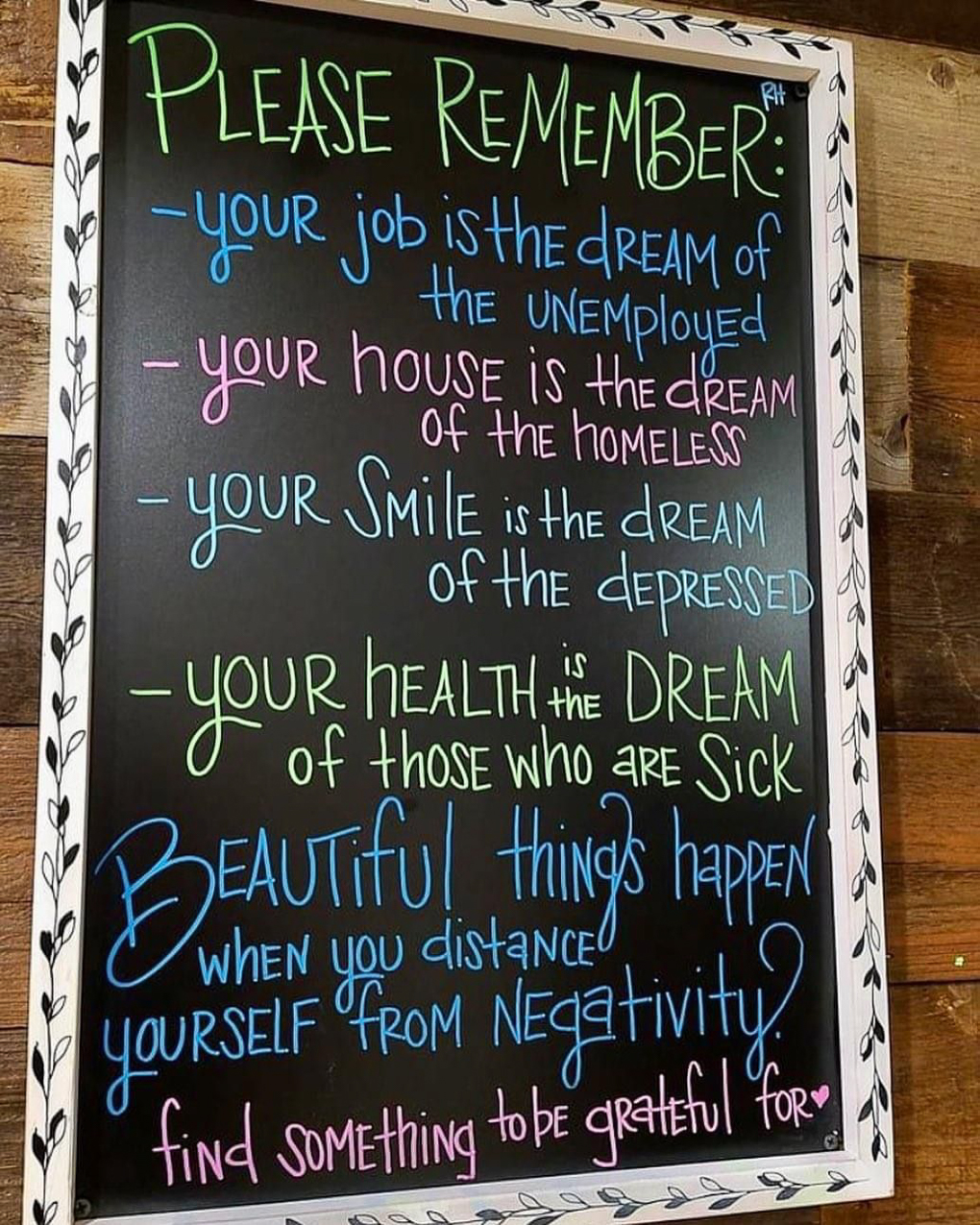 your gifts and success are the dreams of others  ~~  