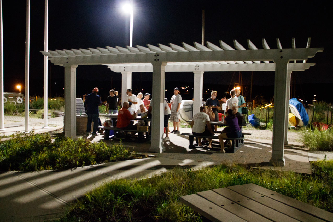 MSSA 2017 Racing Summer Series Race 8 of 8 - final race  ~~  10 plus knots at the start - very spirited.  Taken from s/v Akula non-spin Divison D