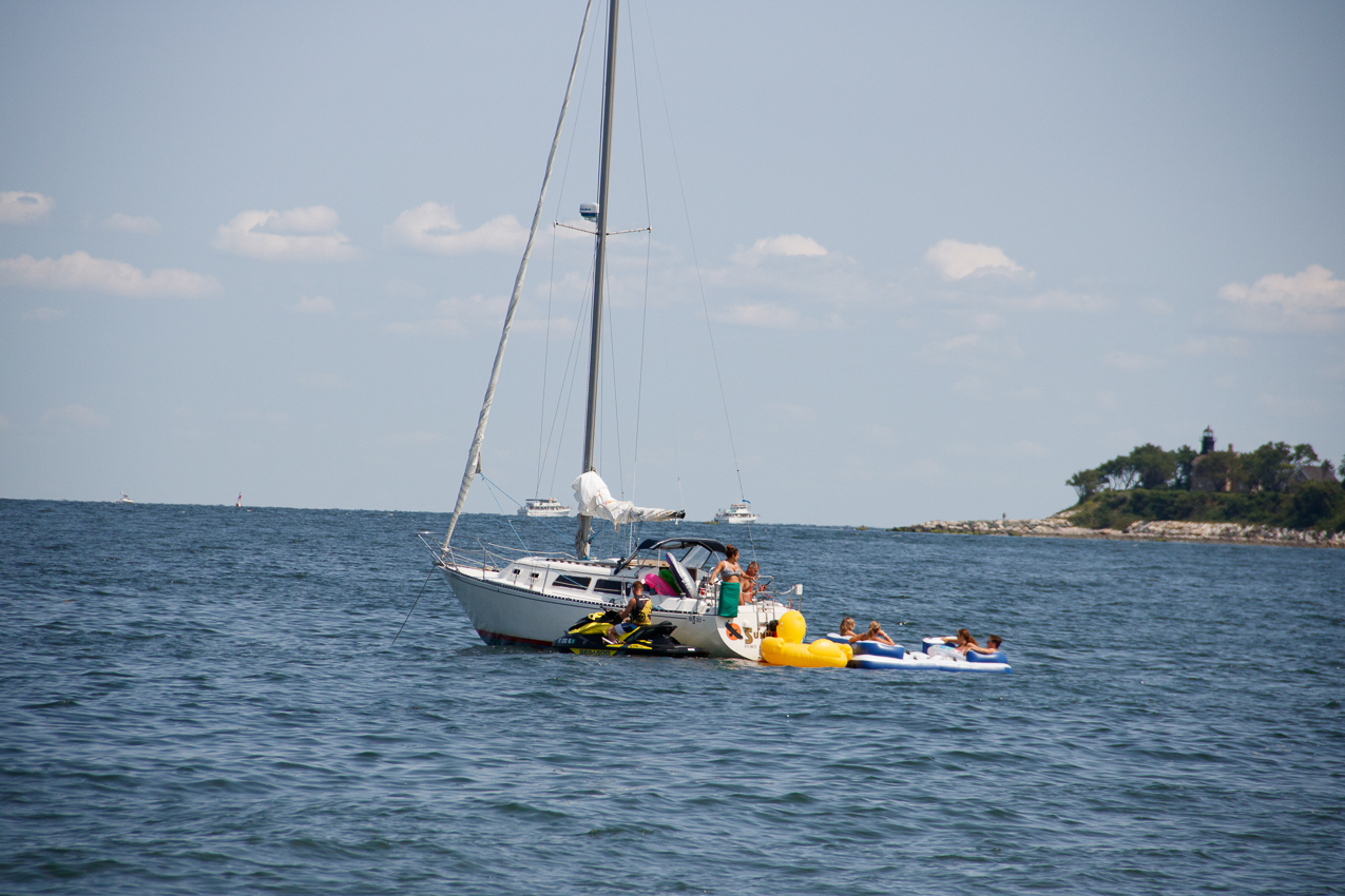 MSSA 2017 Flax Pond Race, Cruise, Social Day  ~~  Flax Pond August 26, 2017