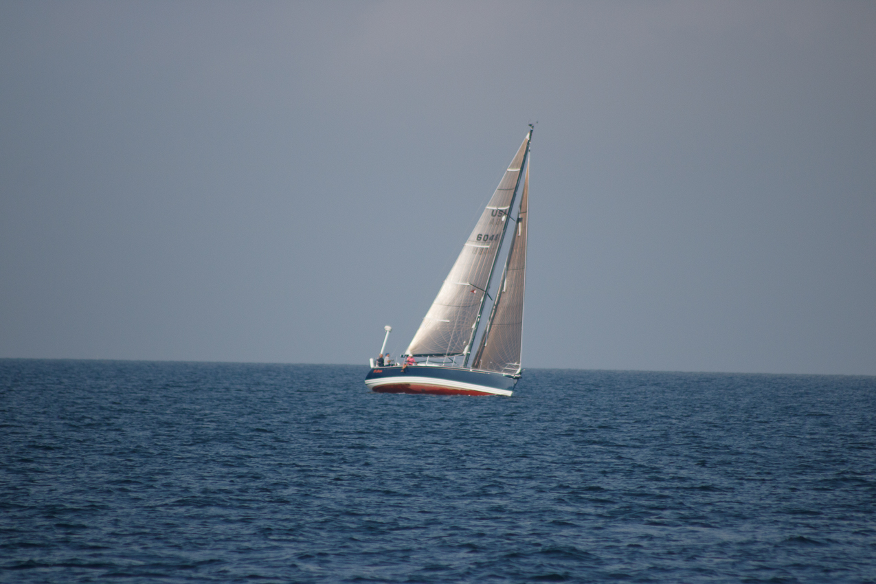 2017 Fall Jackrabbit #2  ~~  Light wind short course down to Rocky Point and back.