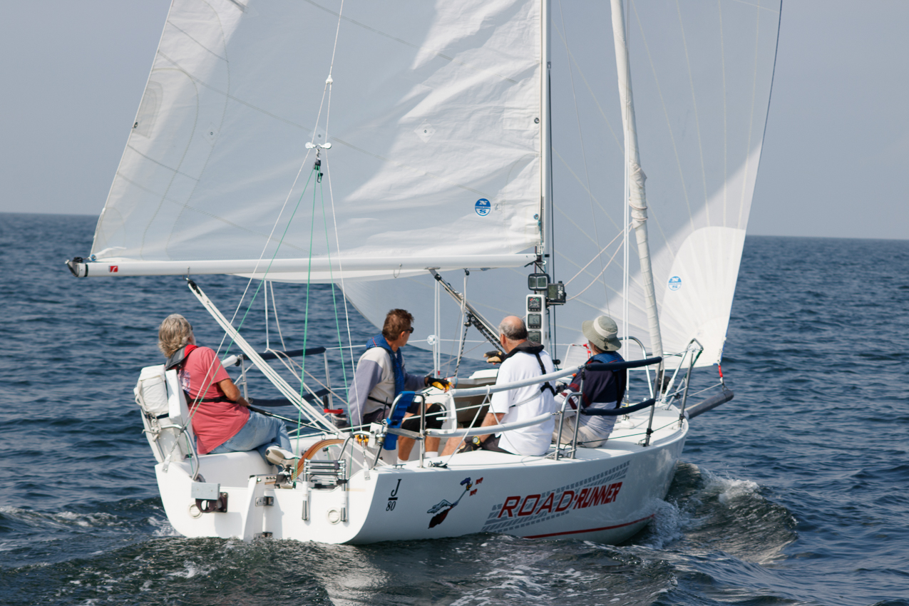 2017 Fall Jackrabbit #2  ~~  Light wind short course down to Rocky Point and back.