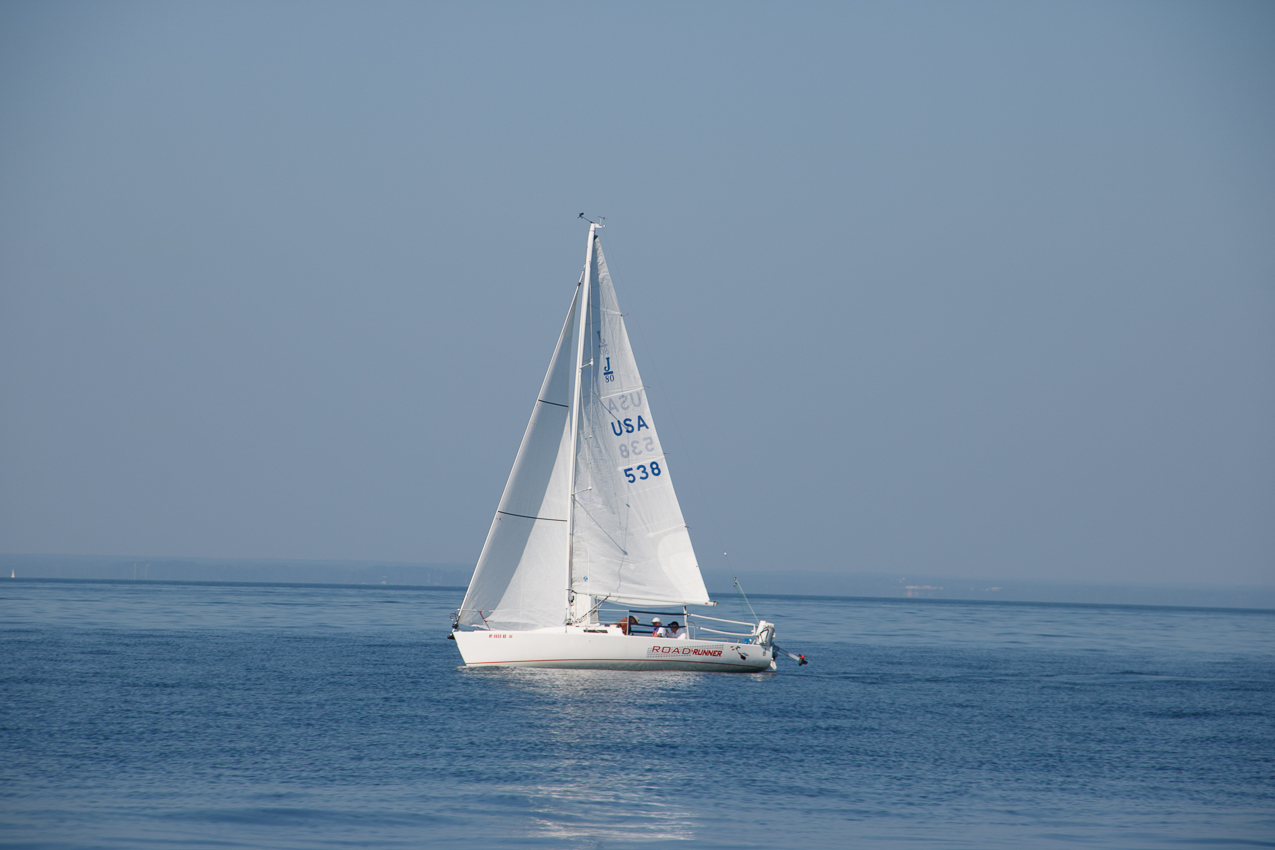 MSSA Jackrabbit #3 of 4 September 24 2017  ~~  Course E :  A J G (A)  very low wind, very challenging with tide and light conditons.  Beuatiful suny and warm day.