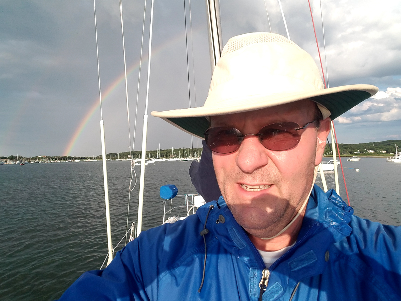 Independence Day Celebration and Firework on July 3rd with friends and family  ~~  MSSA 2017 Branford CT Cruise with s/v Akula