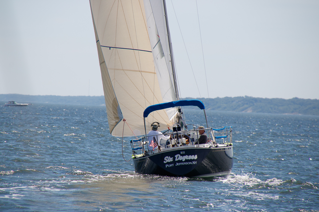 Six Degrees - looking GOOD!!!  ~~  MSSA Long Distance Race 2019 - 27 NM and  15 plus kts sustained and gusts over 23 kts.