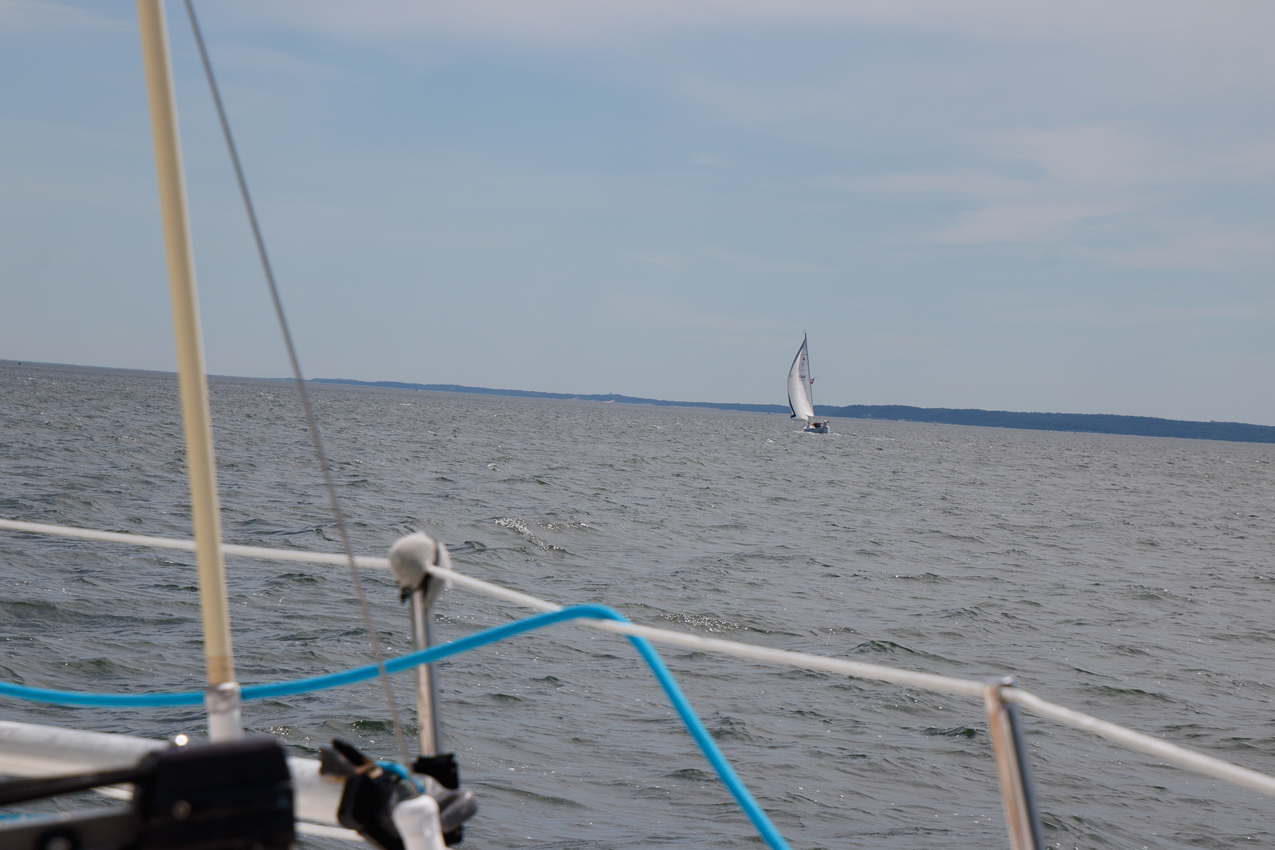   ~~  MSSA Long Distance Race 2019 - 27 NM and  15 plus kts sustained and gusts over 23 kts.
