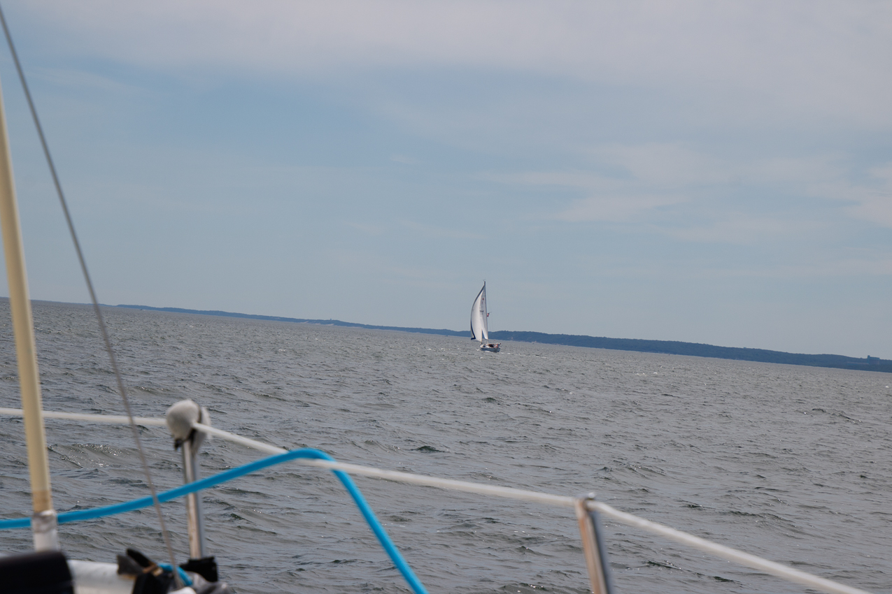   ~~  MSSA Long Distance Race 2019 - 27 NM and  15 plus kts sustained and gusts over 23 kts.