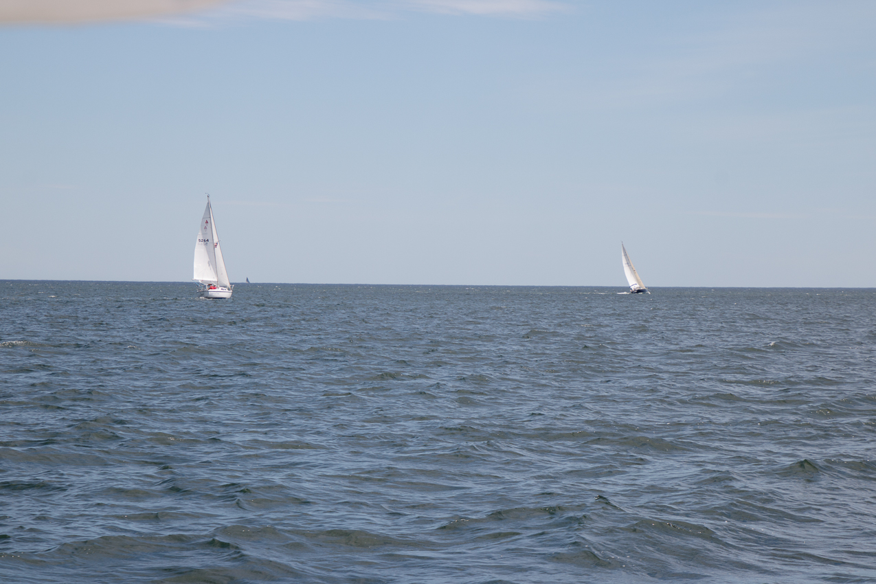 OC and 6 Deg crossed out, Akula stayed the course  ~~  MSSA Long Distance Race 2019 - 27 NM and  15 plus kts sustained and gusts over 23 kts.