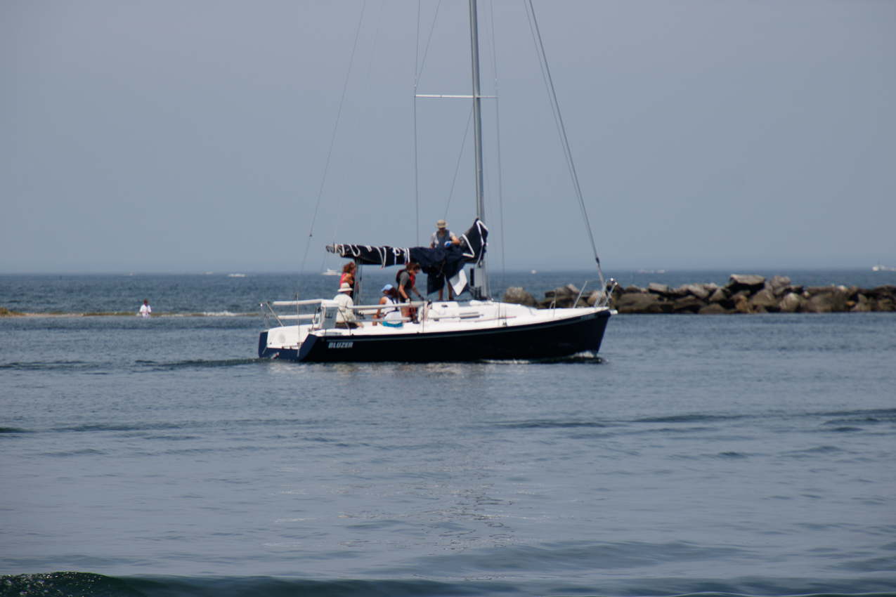 PJYC Harbor Cup Race 2019 - July 20 2019   ~~  96 F and 115 F with the heat index .... but we had some wind!