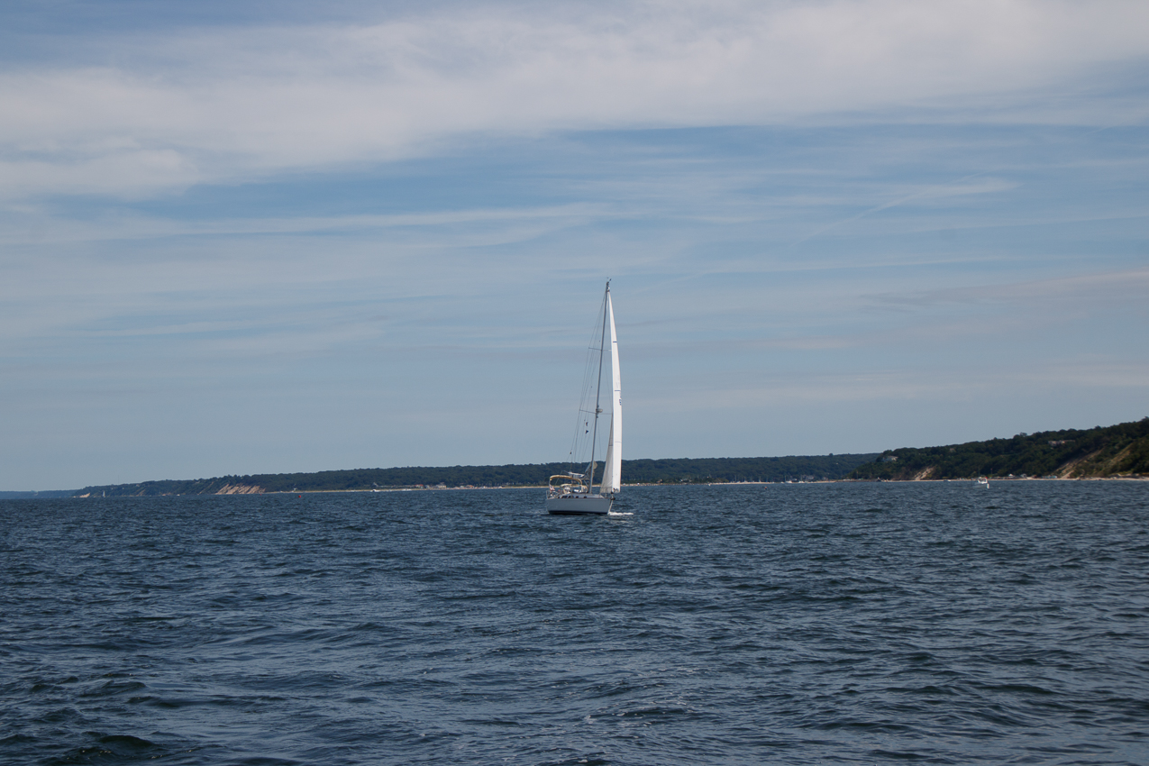 August 31 Labor Day Weekend Saturday LIS and Port Jefferson  ~~  Out with MSSA Friends and even Power Boaters!!!!