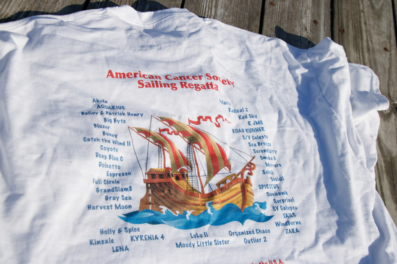 Mt Sinai Sailing Association 38th Annual American Cancer Society Regatta 2019  ~~  Not a blustery day.