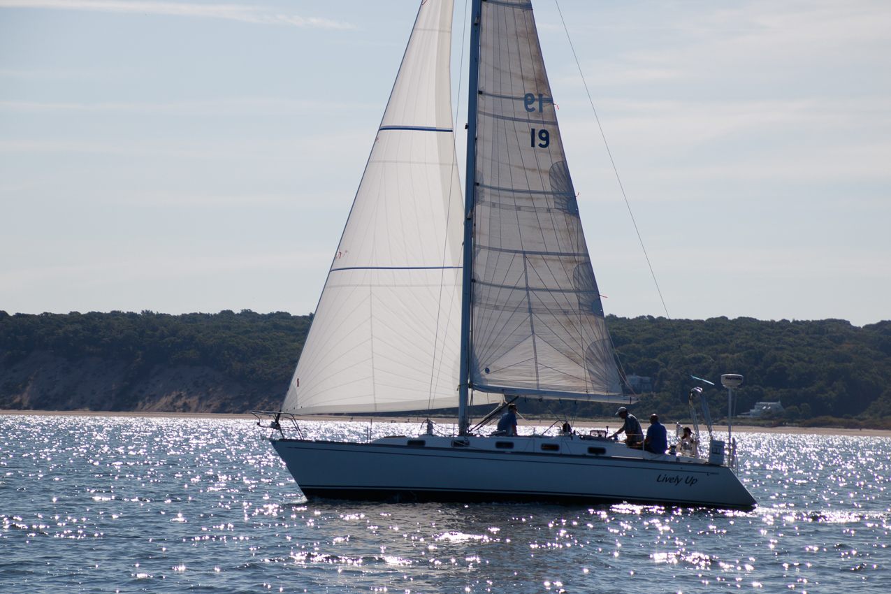 Mt Sinai Sailing Association 38th Annual American Cancer Society Regatta 2019  ~~  Not a blustery day.