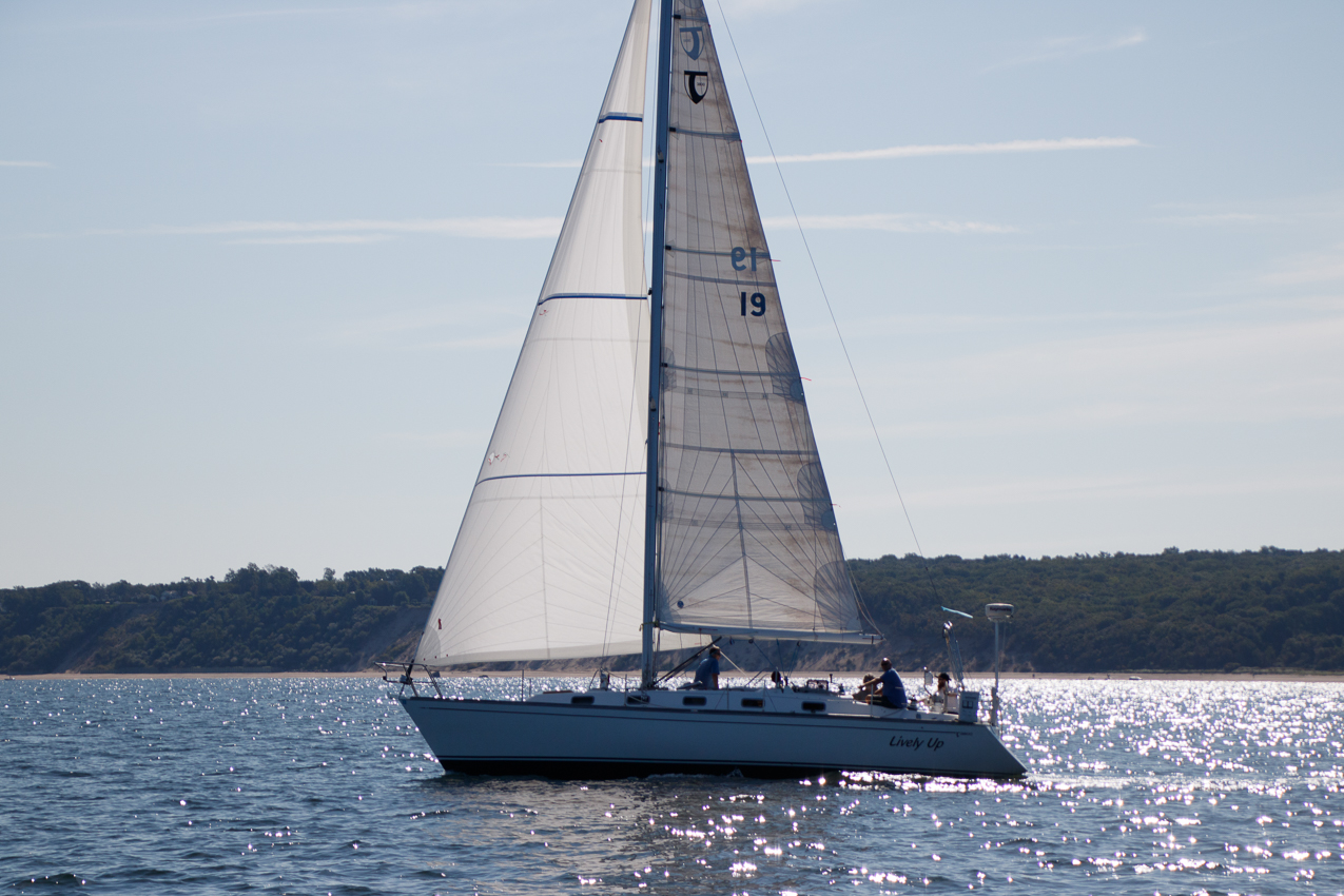 Mt Sinai Sailing Association 38th Annual American Cancer Society Regatta 2019  ~~  Not a blustery day.