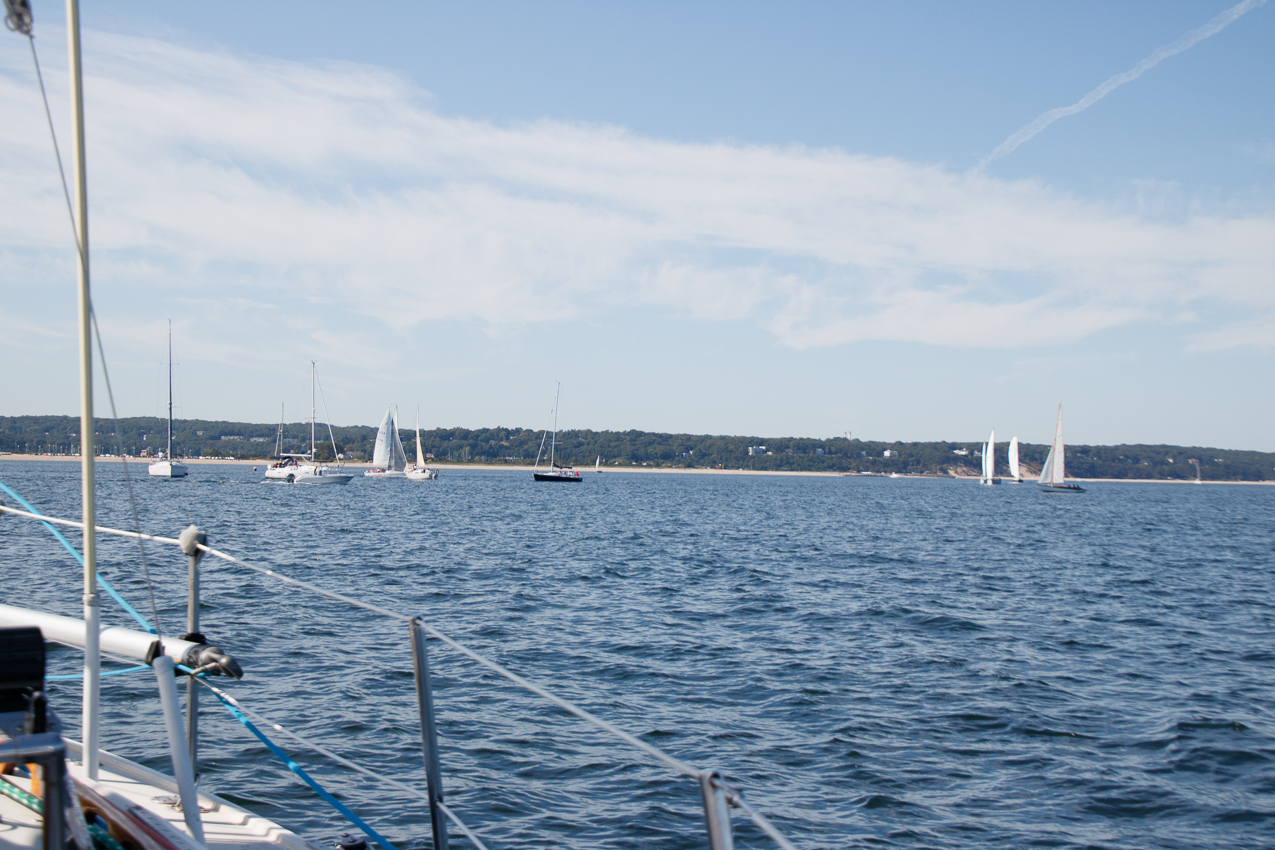 Mt Sinai Sailing Association 38th Annual American Cancer Society Regatta 2019  ~~  Not a blustery day.