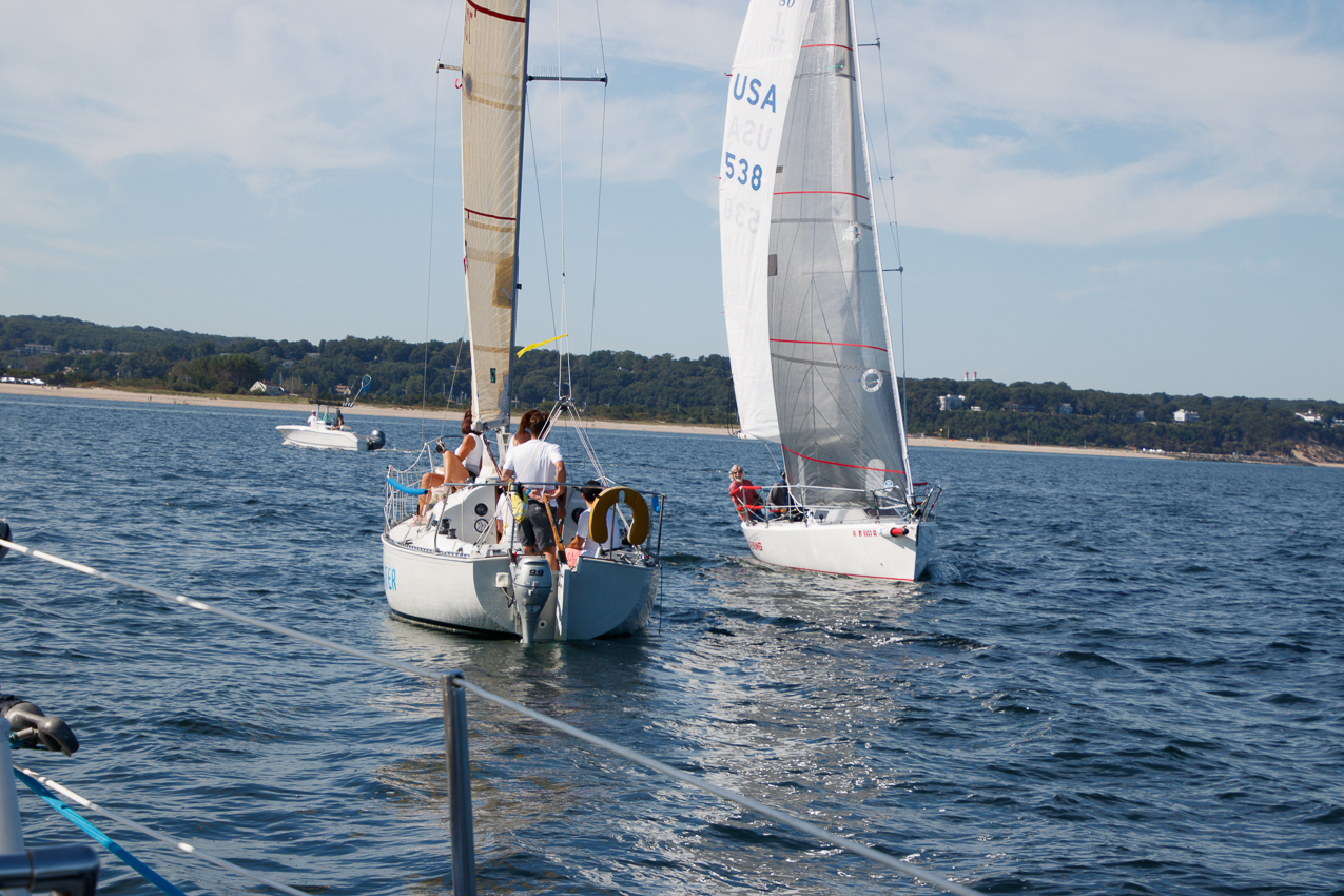 Mt Sinai Sailing Association 38th Annual American Cancer Society Regatta 2019  ~~  Not a blustery day.