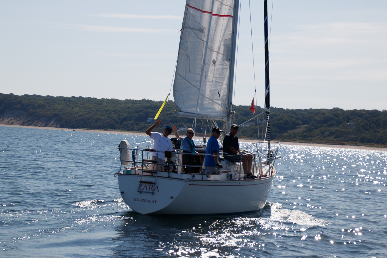 Mt Sinai Sailing Association 38th Annual American Cancer Society Regatta 2019  ~~  Not a blustery day.