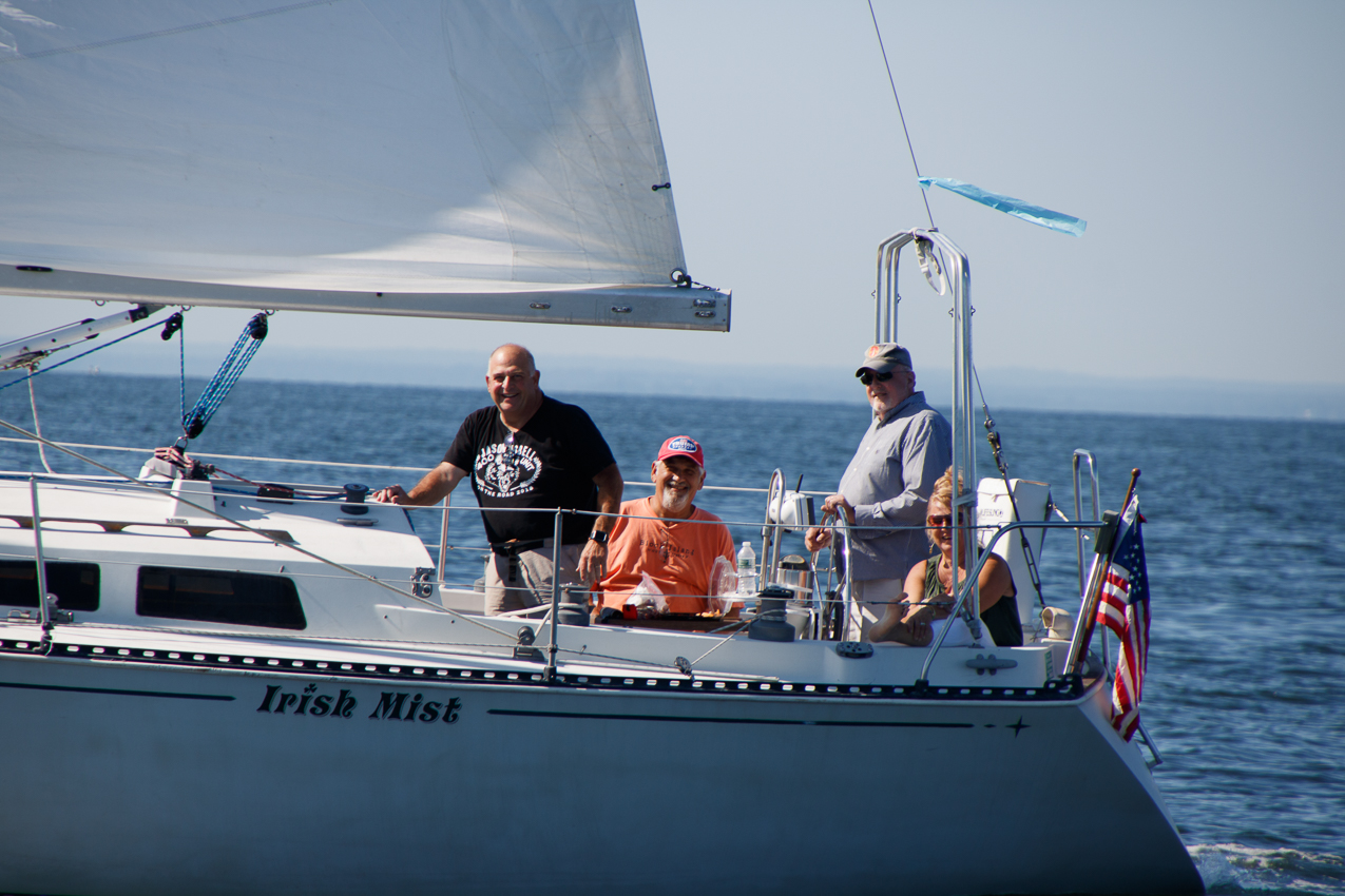 Mt Sinai Sailing Association 38th Annual American Cancer Society Regatta 2019  ~~  Not a blustery day.