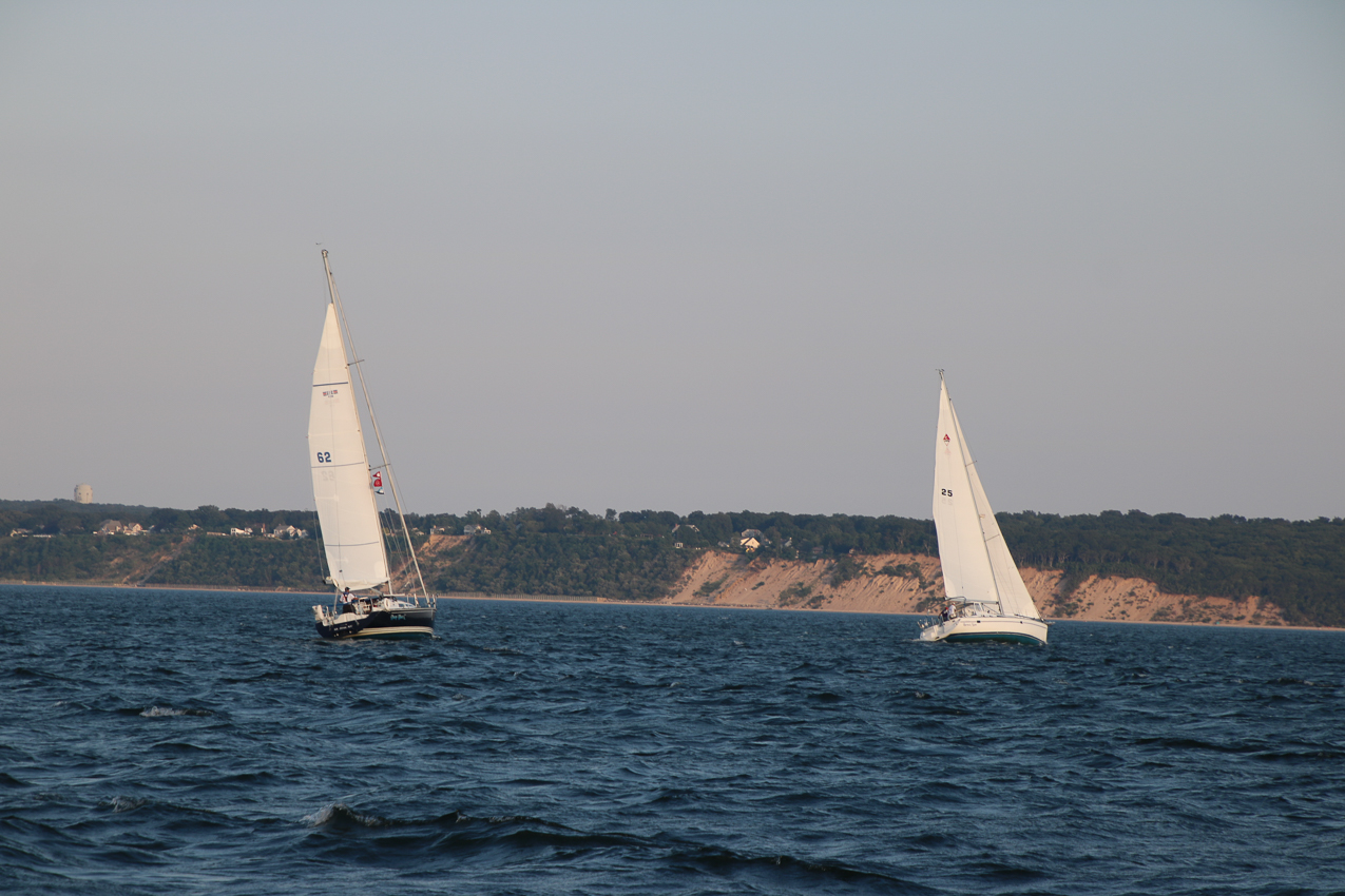 MSSA Double Handed Series  ~~  August 10, 2020:  s/v Akula was R/C and Course was SW2 in 15 knots sustained with gusts to 21 kts.