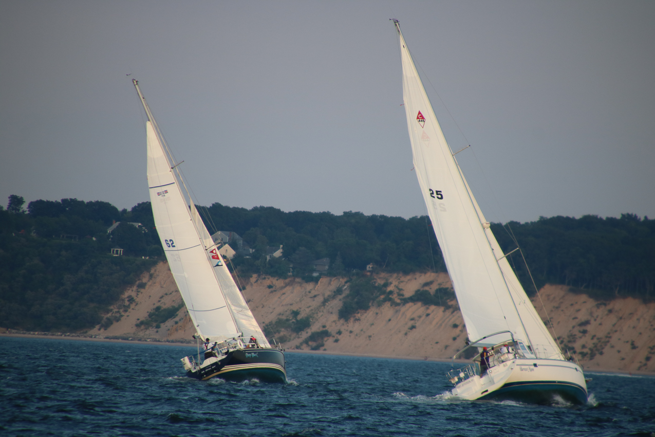 MSSA Double Handed Series  ~~  August 10, 2020:  s/v Akula was R/C and Course was SW2 in 15 knots sustained with gusts to 21 kts.