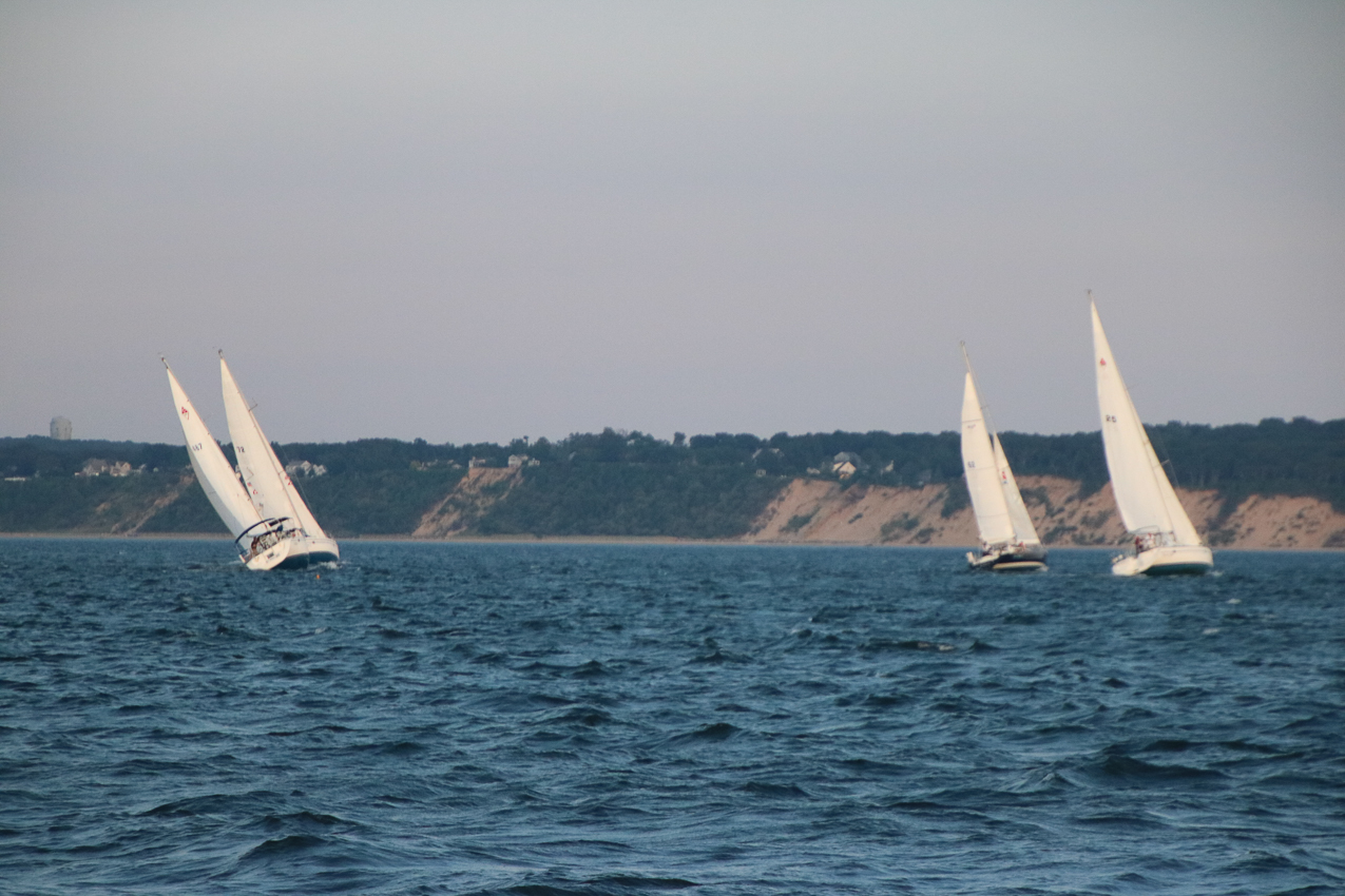 MSSA Double Handed Series  ~~  August 10, 2020:  s/v Akula was R/C and Course was SW2 in 15 knots sustained with gusts to 21 kts.