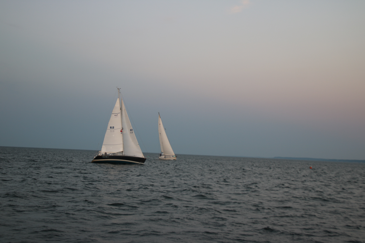 MSSA Double Handed Series  ~~  August 10, 2020:  s/v Akula was R/C and Course was SW2 in 15 knots sustained with gusts to 21 kts.