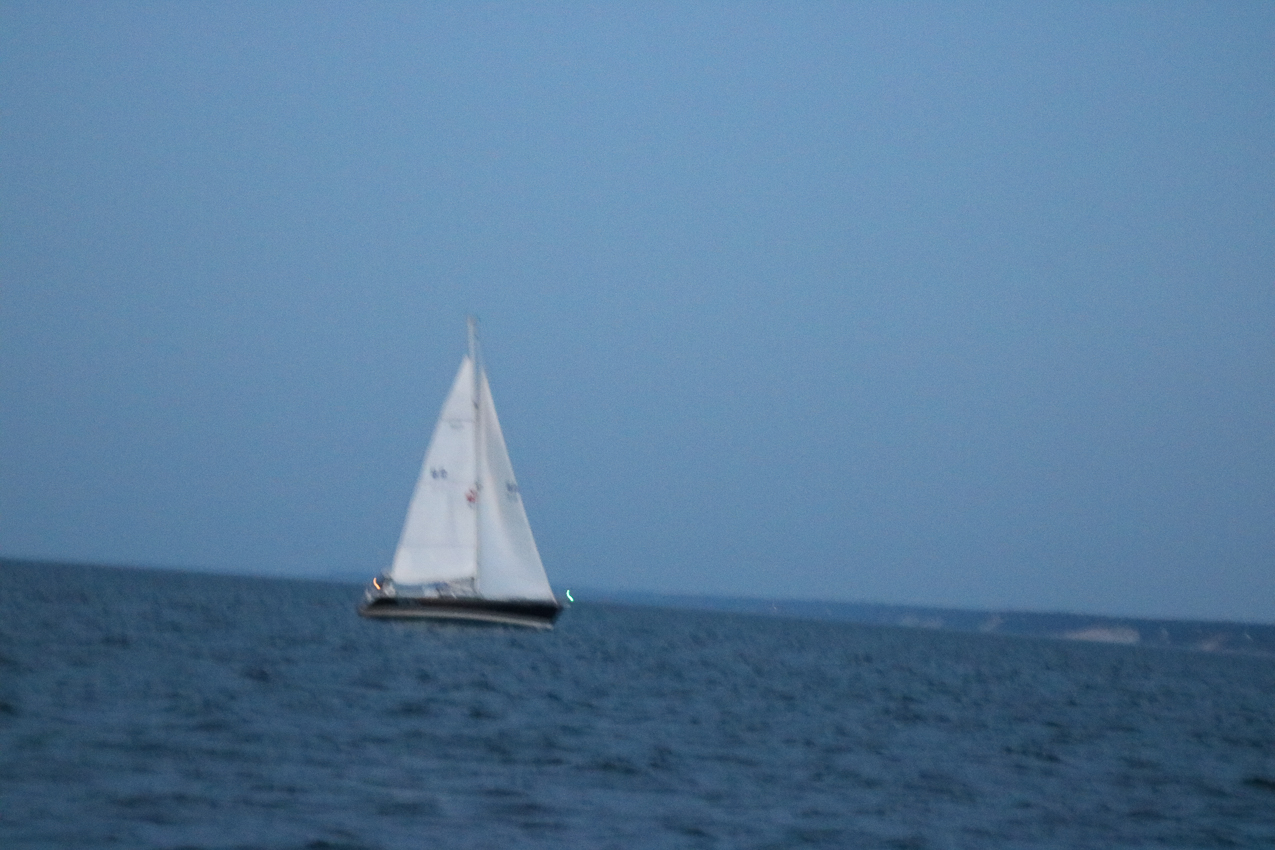 MSSA Double Handed Series  ~~  August 10, 2020:  s/v Akula was R/C and Course was SW2 in 15 knots sustained with gusts to 21 kts.