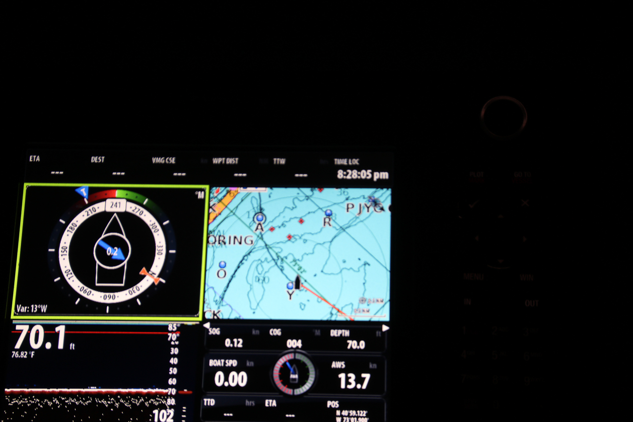 MSSA Double Handed Series  ~~  August 10, 2020:  s/v Akula was R/C and Course was SW2 in 15 knots sustained with gusts to 21 kts.