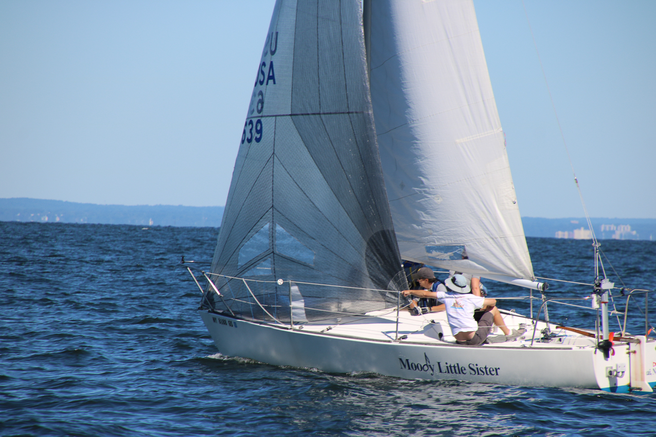 MSSA 2020 Fall Series #1 Jackrabbit Race  ~~  Not much wind took about 4 hours for 7 miles of sailing.