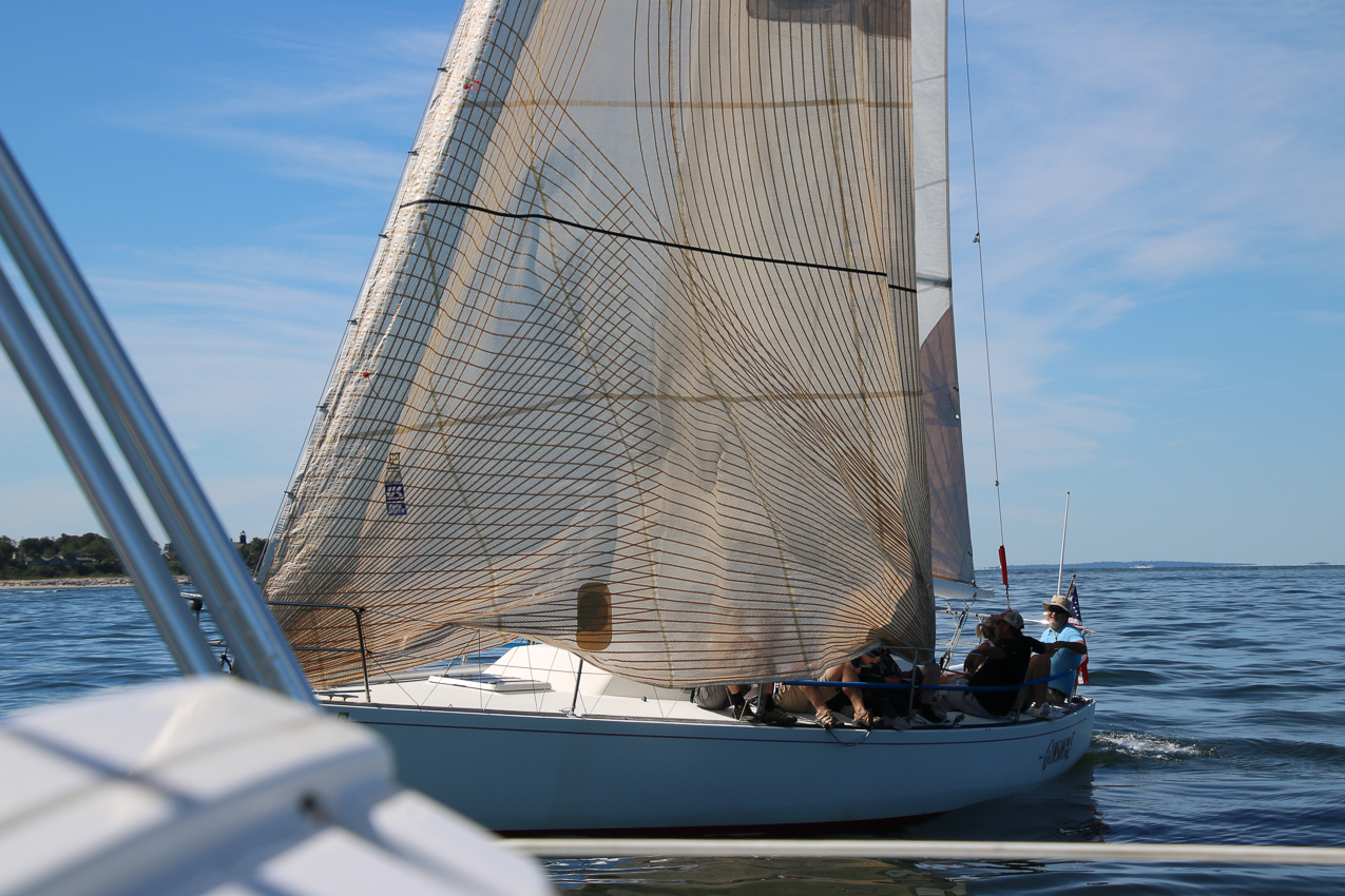 MSSA 2020 Fall Series #1 Jackrabbit Race  ~~  Not much wind took about 4 hours for 7 miles of sailing.