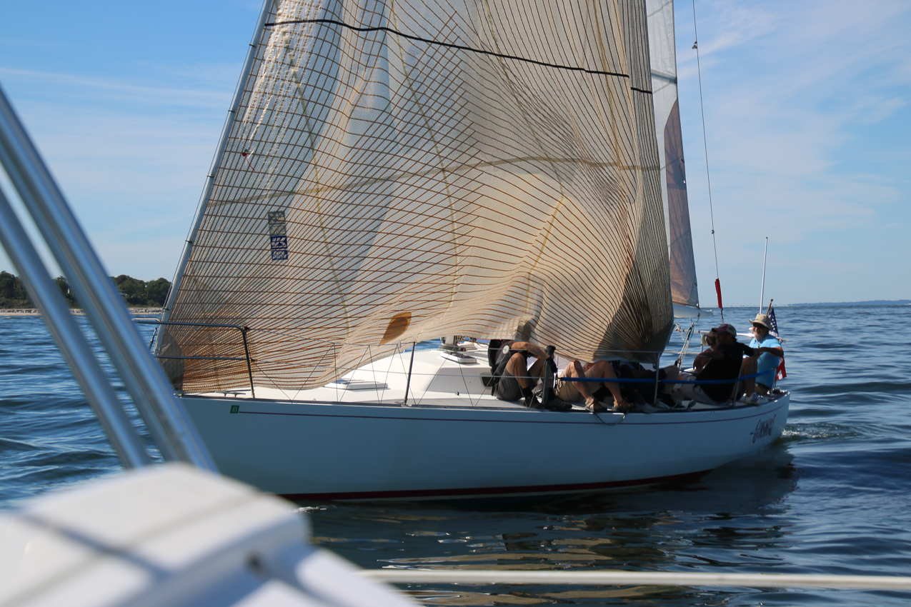 MSSA 2020 Fall Series #1 Jackrabbit Race  ~~  Not much wind took about 4 hours for 7 miles of sailing.