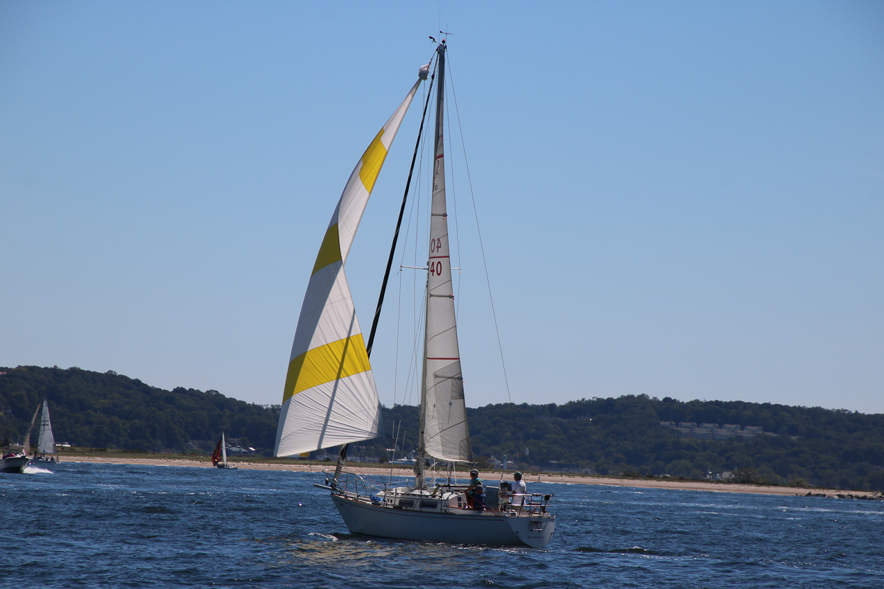 MSSA 2020 Fall Series #1 Jackrabbit Race  ~~  Not much wind took about 4 hours for 7 miles of sailing.