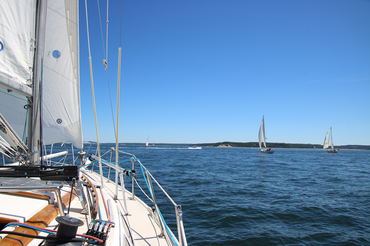 MSSA 2020 Fall Series #1 Jackrabbit Race  ~~  Not much wind took about 4 hours for 7 miles of sailing.