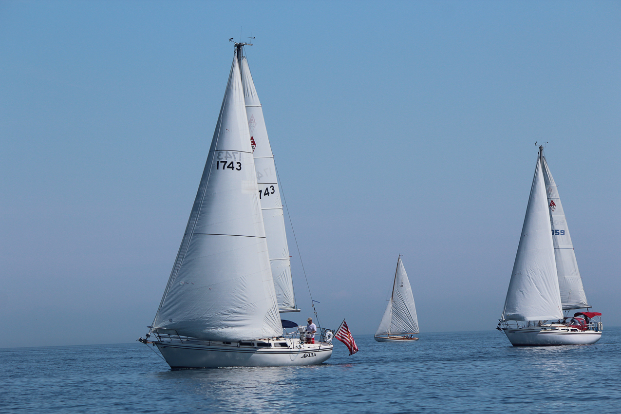 2016 Mt. Sinai Sailing Assoc American Cancer Society 35th Annual Regatta  ~~  Akula out on the Course
