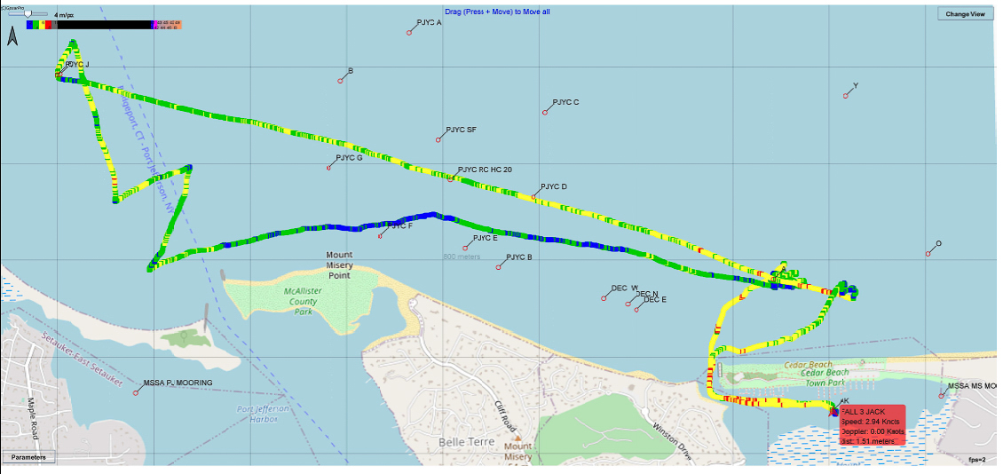 MSSA Fall 3 Jack Rabbit - Akula's Route  ~~  October 3, 2020  Course was F (temp A to C and back to G (A)