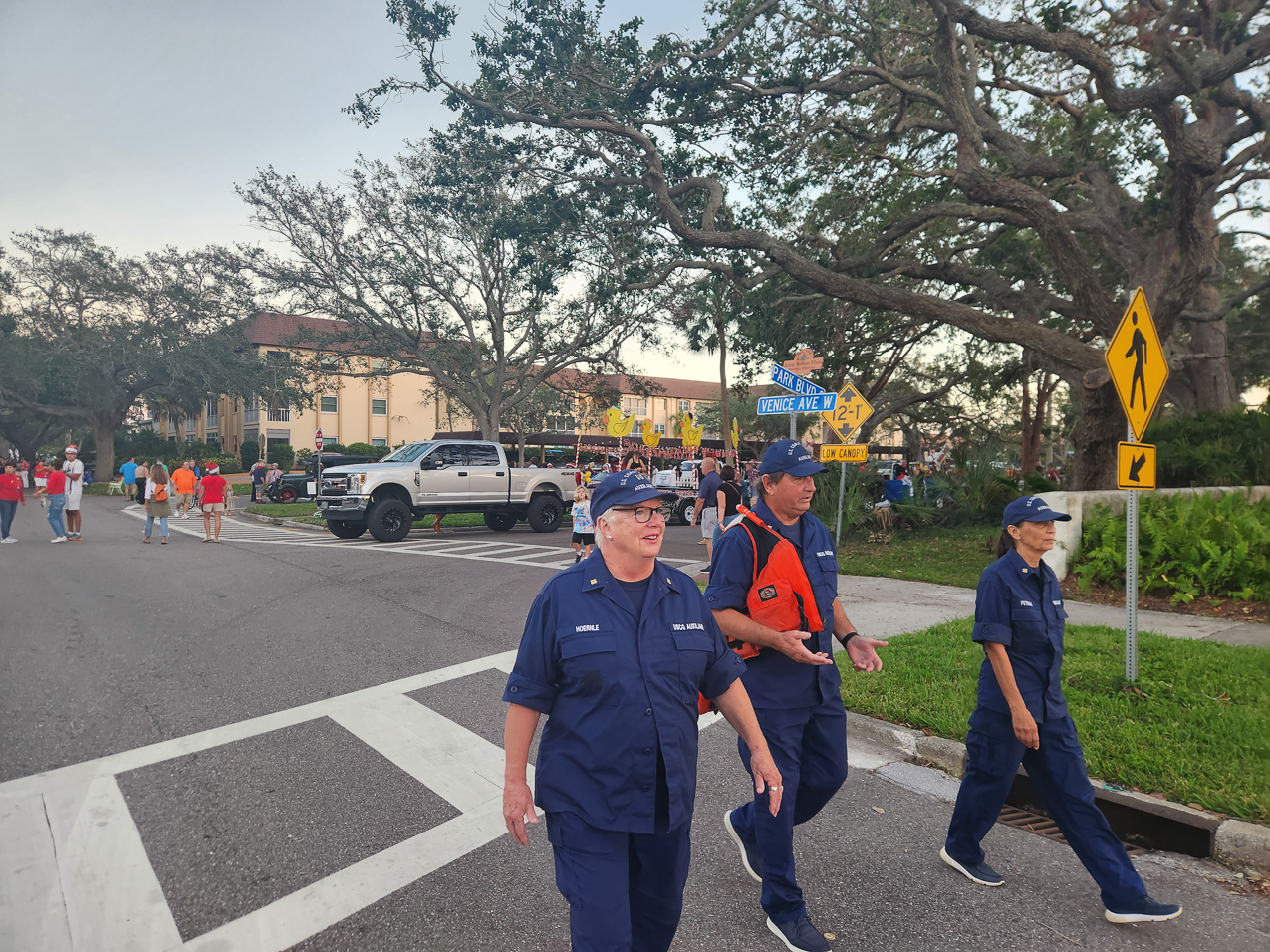 USCG 2022 Venice Holiday Parade  ~~  