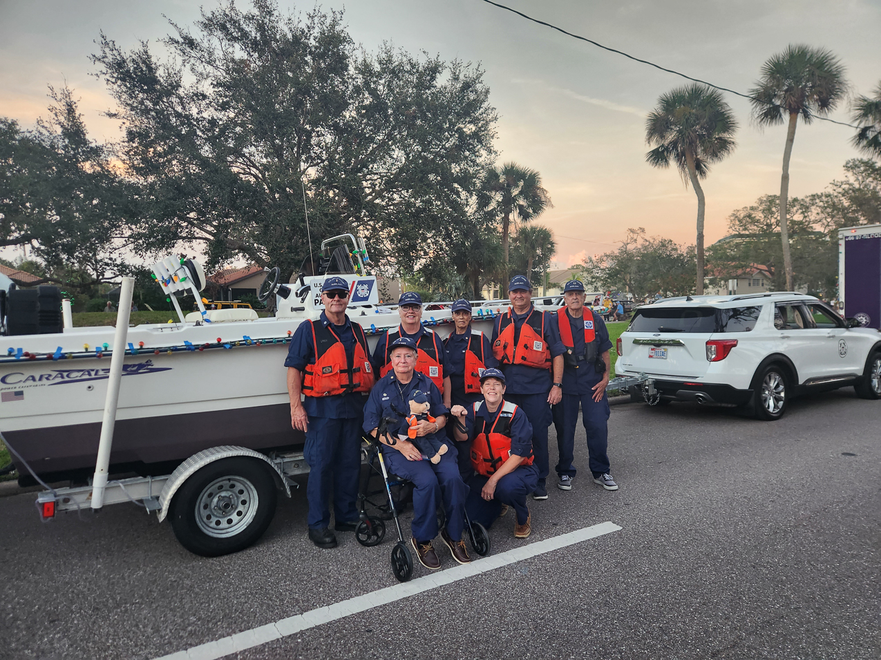 USCG 2022 Venice Holiday Parade  ~~  