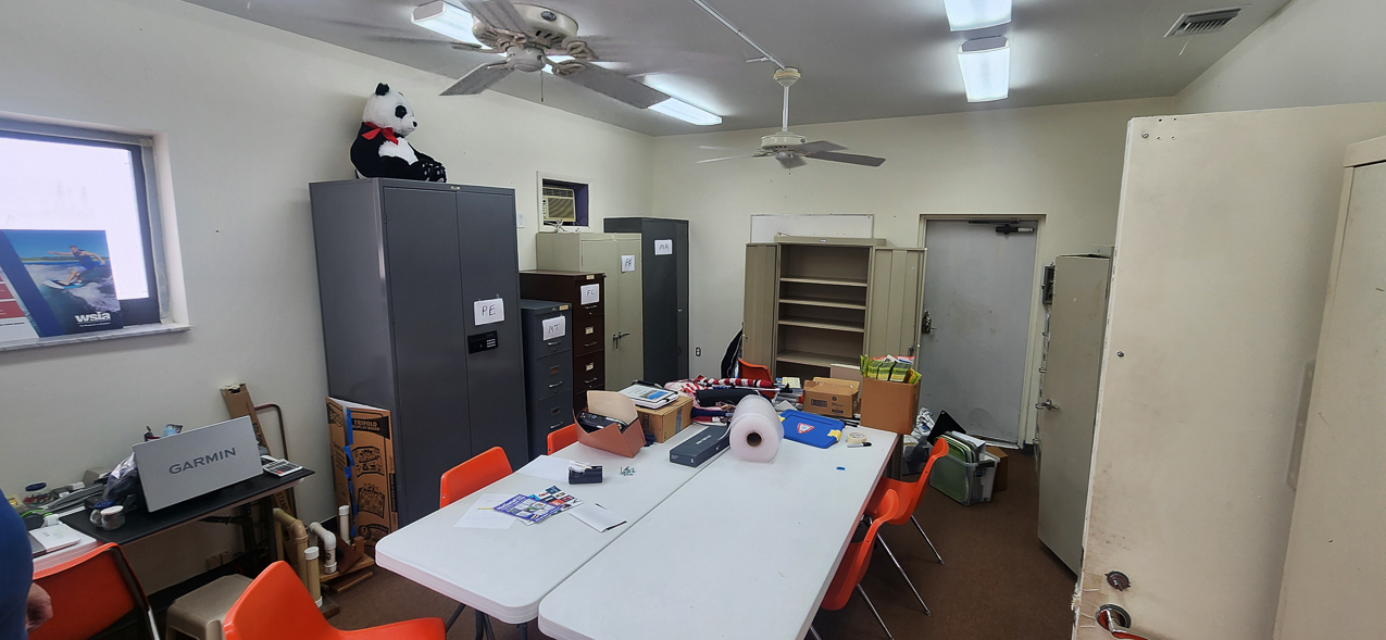 Massive Cleanup 2025 Flotilla 86 Mission Support & Training Center  ~~  If in doubt, throw it out!!!!