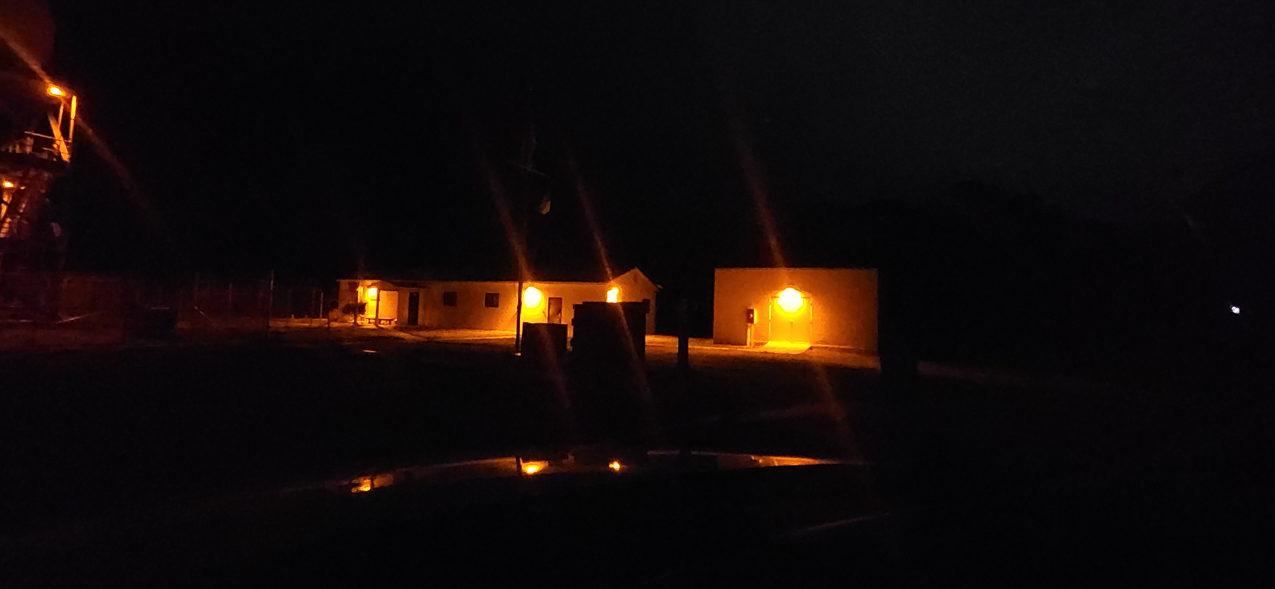 Turtle Lights Installed  ~~  Mission Support & Training Center