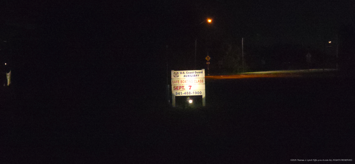 The Sign at the US Coast Guard Mission Support & Training Center Venice Florida August 2026