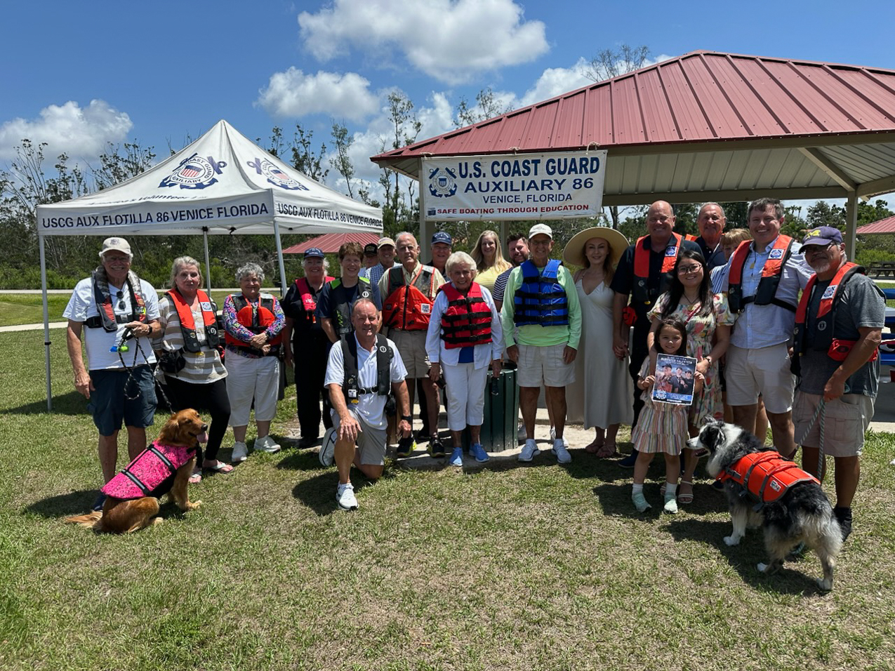 USCG Aux Flotilla 86 55th Anniversary and VE Blitz Day  ~~  