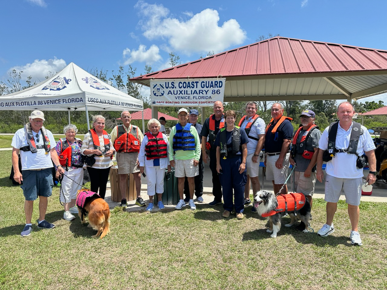 USCG Aux Flotilla 86 55th Anniversary and VE Blitz Day  ~~  