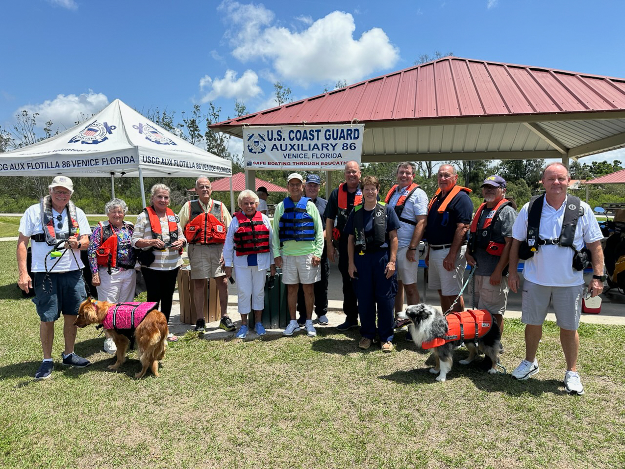 USCG Aux Flotilla 86 55th Anniversary and VE Blitz Day  ~~  