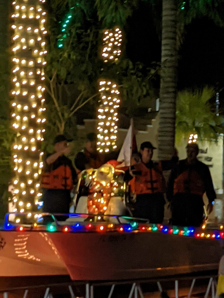USCG Aux Flotilla 86 Venice Holiday Parade 2021  ~~  