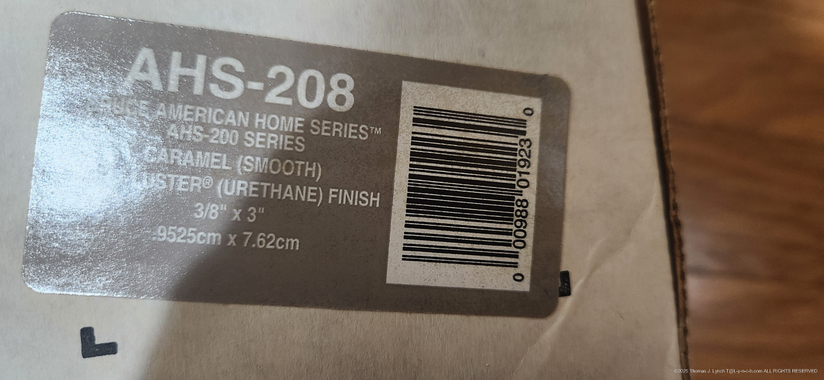 Wood Floor original 1992 361  Woodvale 