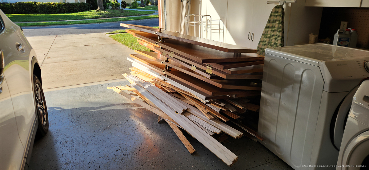 out with the old....  