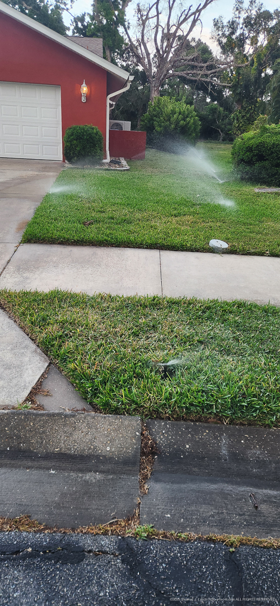 7 Sprinkler Zones