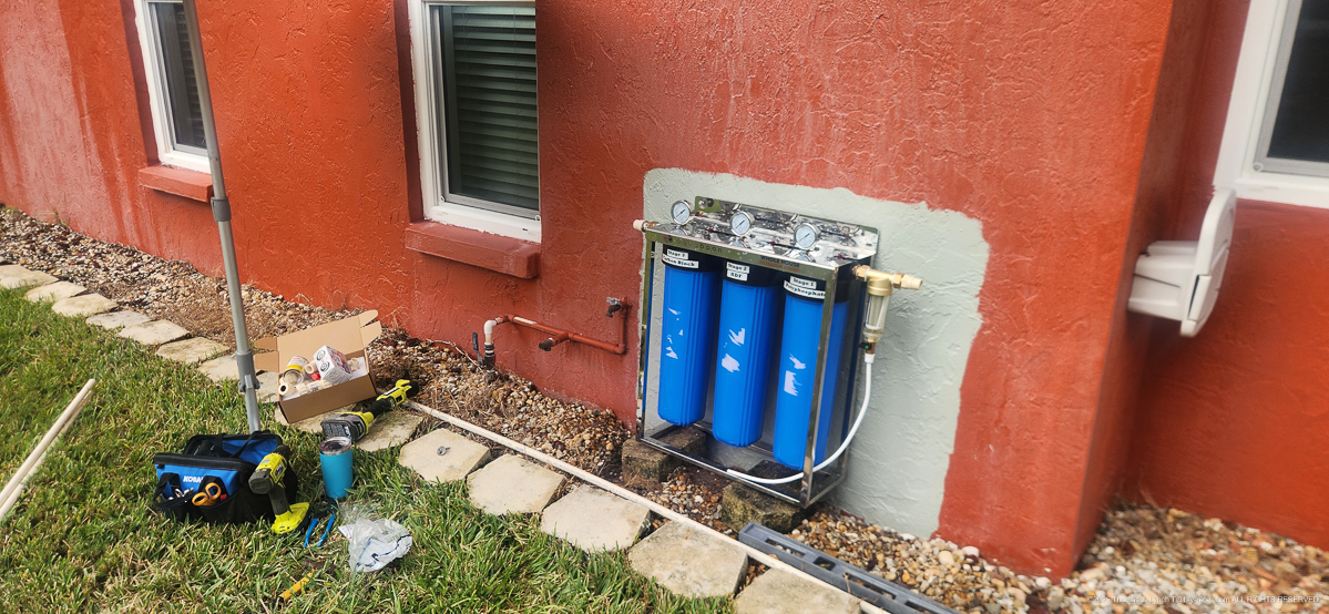 Whole House Filter System all set Sept 2024