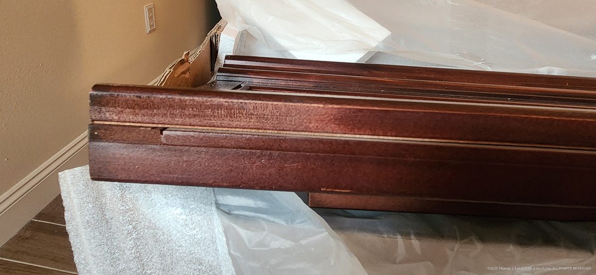 Seperated moulding piece