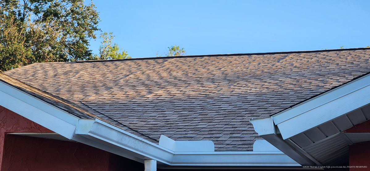 Woodvale Roof odd wrinkle issue Dec 2024