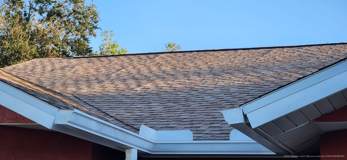 Woodvale Roof odd wrinkle issue Dec 2024